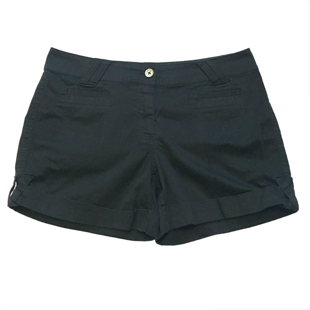 White House Black Market Women's Black Shorts Size 10
